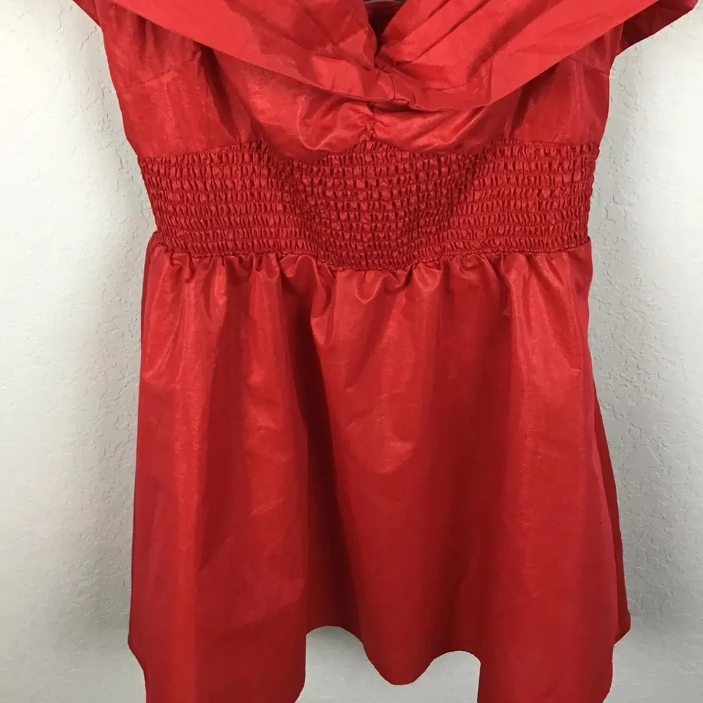 L’Academie Dress Red Juni Off Shoulder Revolve S - Picture 6 of 9
